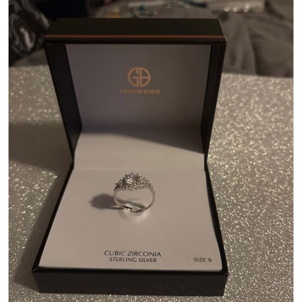 Women's Gianni Bernini Silver Cubic Zirconia Sterling Silver Ring